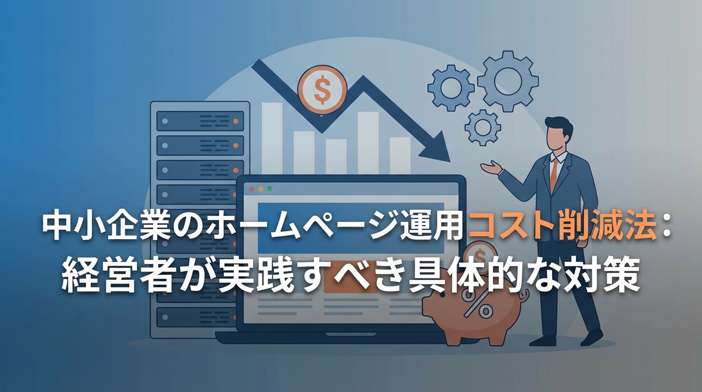 BENTEN Web Works - blog-ホームページ-運用コスト-削減