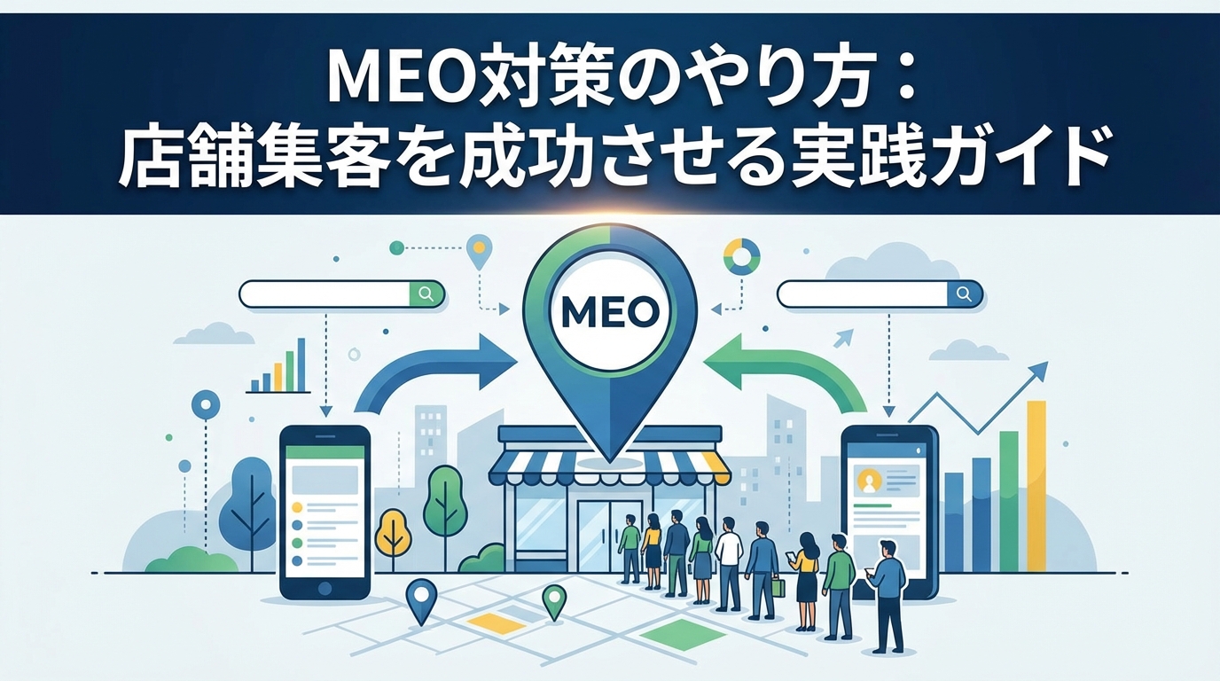 MEO対策のやり方:店舗集客を成功させる実践ガイド