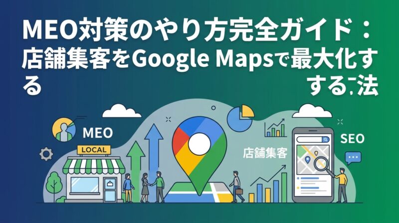 MEO対策のやり方完全ガイド：店舗集客をGoogle Mapsで最大化する方法