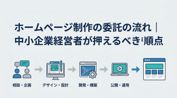 BENTEN Web Works - blog-ホームページ制作-委託-流れ