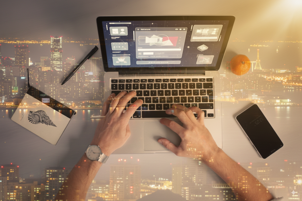 Professional workspace - Web development environment